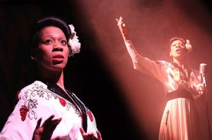 Nina Kristofferson in The Billie Holiday Story. Picture: Roy Tan