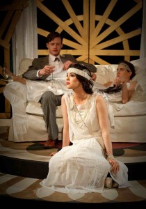 Gatsby4(Left to right) Sid Phoenix and Imogen Daines with Matilda Sturridge in the foreground