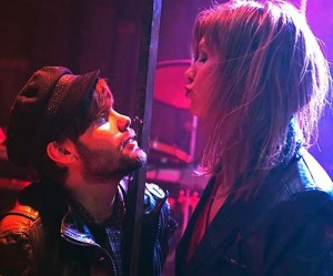 Alexis Gerred and Cassidy Janson in Rooms – A Rock Romance at the Finborough Theatre. Picture: Scott Rylander