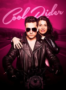 Aaron Sidwell as Michael and Ashleigh Gray as Stephanie in COOL RIDER