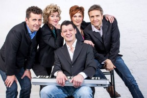 Graham Bickley, Issy Van Randwyck, Nathan Martin, Sophie-Louise Dann and Arvid Larsen — at Green Lens Studios.