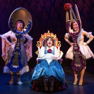 Jen Bechter, Michelle Knight and Becky Gulsvig in a scene from DISENCHANTED!