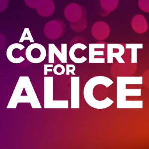 A Concert For Alice title