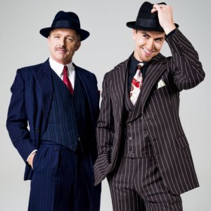 L-R, Maxwell Caulfield and Richard Fleeshman (photo Matt Crockett) 1